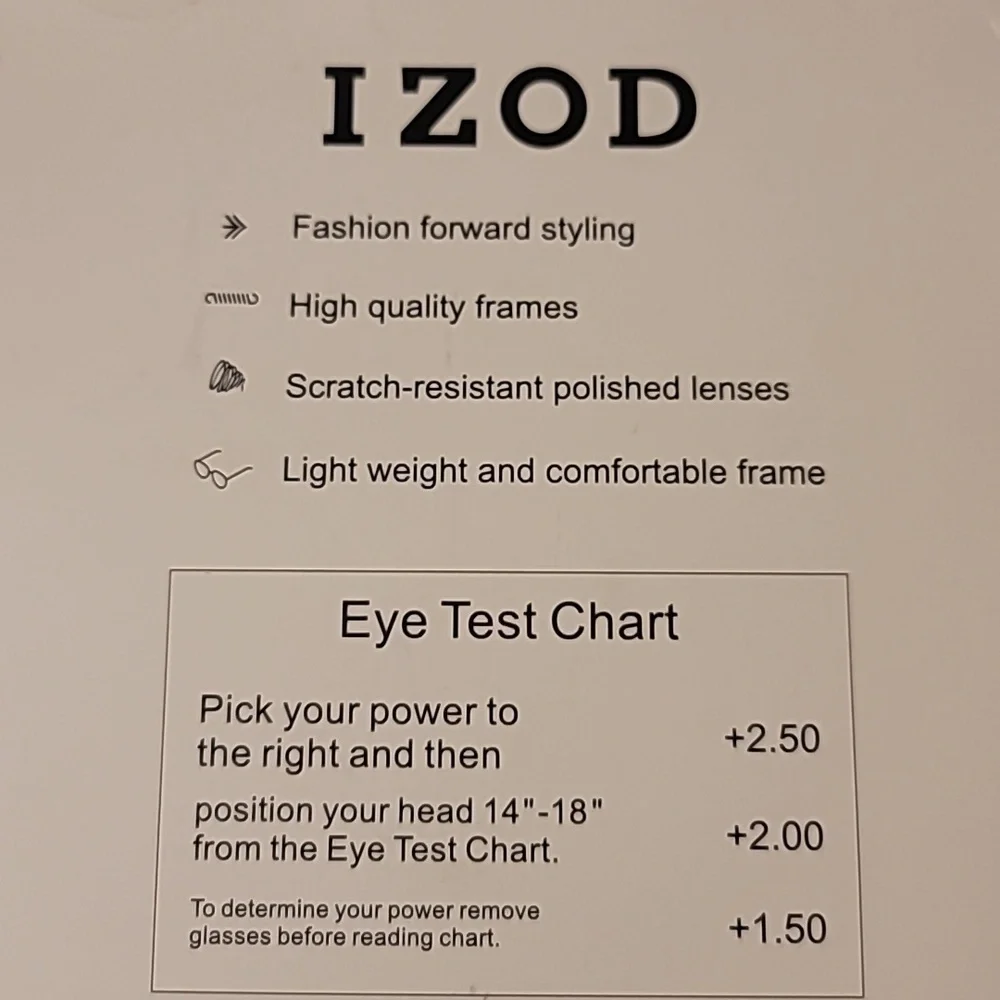 🐊IZOD🐊 Premium Readers 3pc Set - 🖤Black, 🤎Tortoiseshell, Blue💙 +2.50